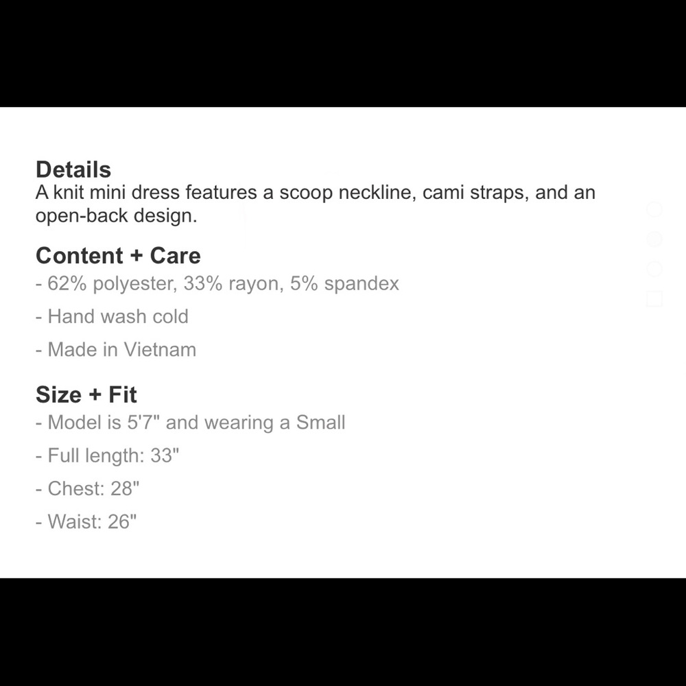 Forever 21 Open Back Cami Dress NWOT - Picture 8 of 8